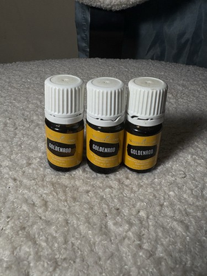 #ad 3 SEALED Young Living Goldenrod essential oil in a 5 ml bottles $17.00
