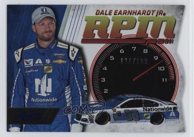 2017 Panini Absolute RPM Spectrum Blue 111/199 Dale Earnhardt Jr #RPM8 HOF pi4