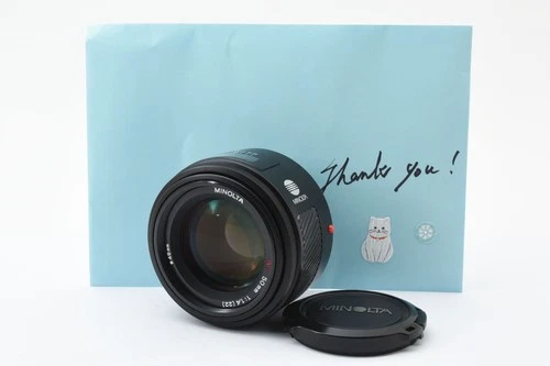 [ Near MINT+++ ] Minolta AF 50mm f/1.4 Lens for Sony Minolta A Mount from Japan