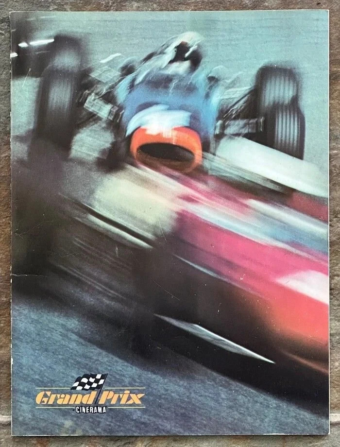 GRAND PRIX -1966- JAMES GARNER - Original Souvenir Book - 36 Pages