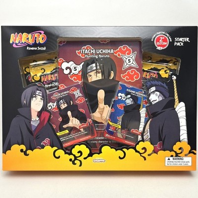 Naruto Mythos TCG Konoha Shido 2nd Edition Starter Pack Itachi Box NEU & OVP