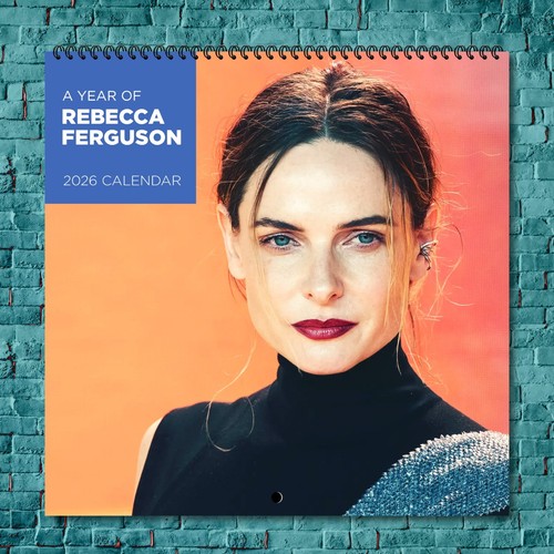 Rebecca Ferguson 2026 Wall Calendar 12 Month Celebrity Photo Calendar S L500 