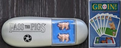 Pass the Pigs Partyspiel und Schnauze! Kartenspiel (französische Ausgabe)