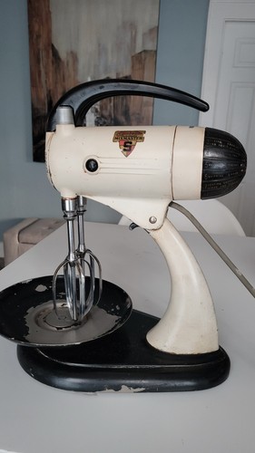 Vintage Sunbeam Mixmaster Stand Mixer Mid Century MCM Working READ