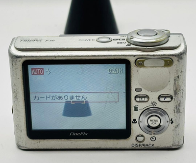 Fujifilm FinePix F Series F10 6.3MP Digital Camera - Silver for