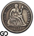 1877 Seated Liberty Dime