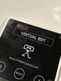 HYPERFLASH32 eInk Flash Cartridge Cart for Virtual Boy Wario Land Black White