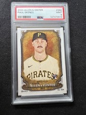 Topps 2024 Allen & Ginter Paul Skenes RC #282 Pirates PSA 9 Base