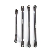 Treal X0034LXHPX SCX6 Upper Links Set (4) Aluminum 7075 Standard Length Repla...