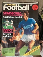 REVUE FRANCE FOOTBALL 1978 N° 1697 MAILLOT STRASBOURG NANCY