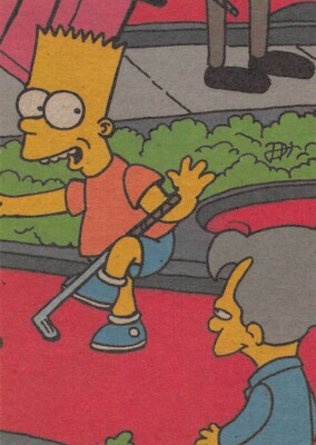 1990 The Simpsons BART & LISA Simpson Trading card TOPPS #79 | eBay