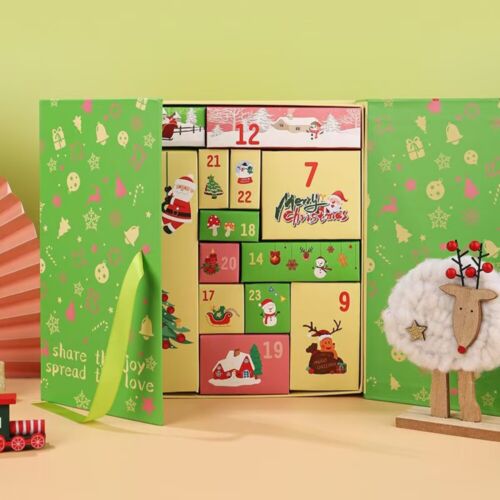 24Pcs Christmas Blind Box 24 Days Advent Countdown Gifts Boxes Number Boxes - Picture 9 of 10