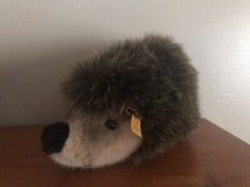 Steiff Hedgehog Plush Stuffed Animal Germany 9 x5 Vintage 070556