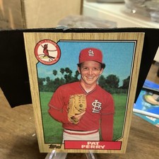 1987 Topps Baseball Cards Pat Perry St. Louis Cardinals #417