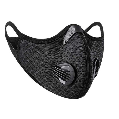Reusable Sports Face Mask Activated Carbon Filter PM2.5 Air Purification Cycling - Picture 2 of 16