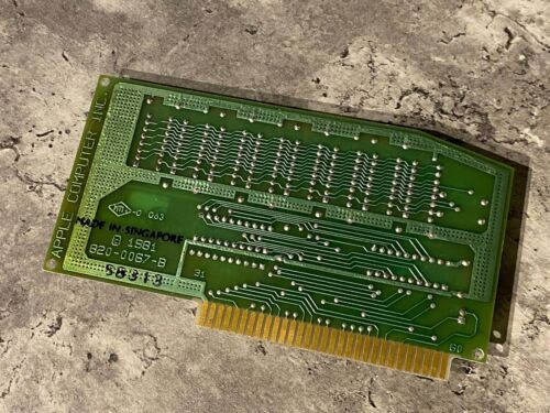 Vintage 80 Column 64K Memory Expansion Card for Apple IIe Computer - 607-0103 - Picture 2 of 2