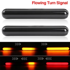 13cm Truck Trailer Red Rear Strip Brake Stop Flash Turn Signal Tail Light Bar