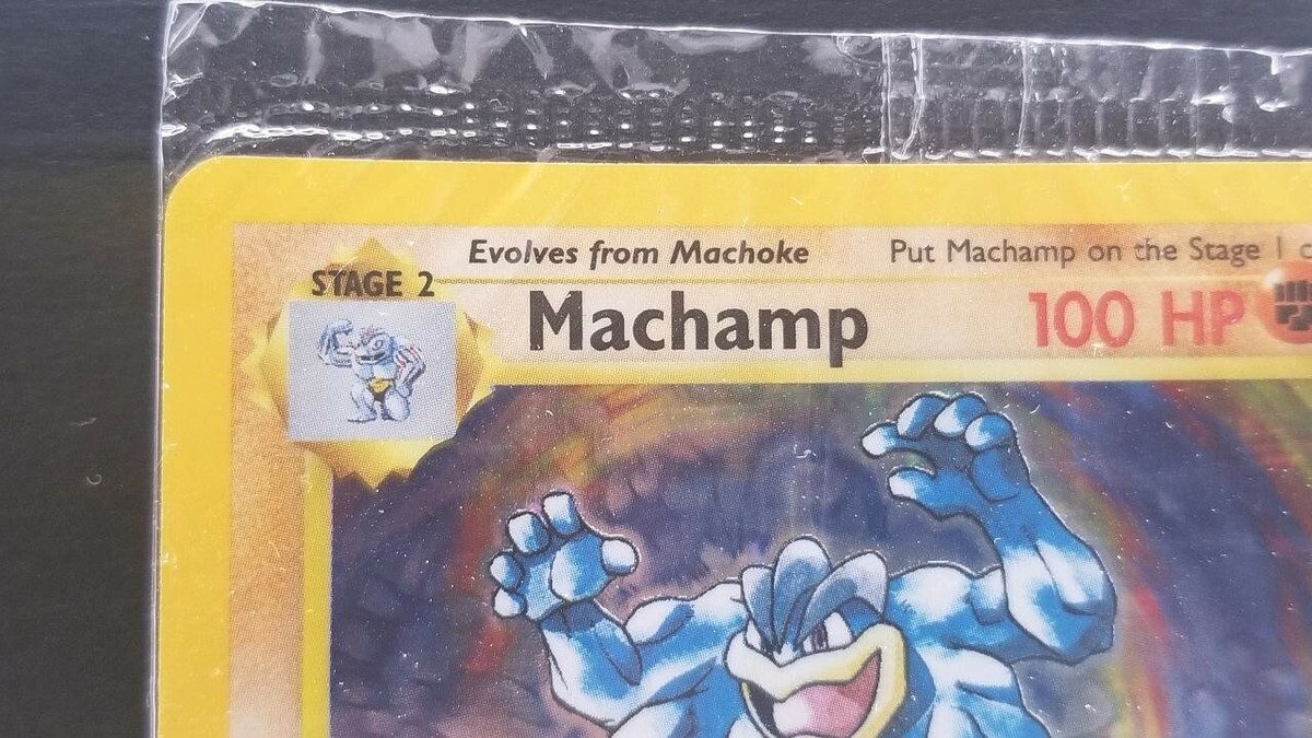 MACHAMP POKEMON Card FACTORY SEALED 1st Edition 1999 Mint Condition WOTC Holo | eBay MACHAMP POKEMON Card FACTORY SEALED 1st Edition 1999 Mint Condition WOTC Holo | eBay