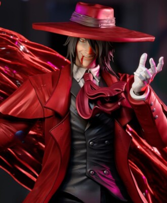 Alucard Statue - Hellsing Garage Bausatz bemalt Figur Sammlerstück Handarbeit Geschenk
