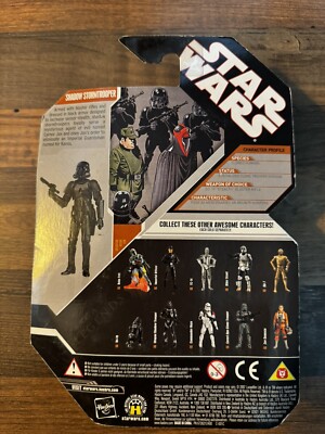 Star Wars 2007 Saga Legends 30th Anniversary Fans Choice Shadow
