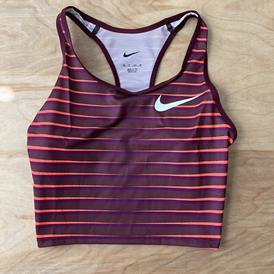 Nike 2022 Pro Elite Team W Distance Crop Top XS  Made in USA CW2586-638