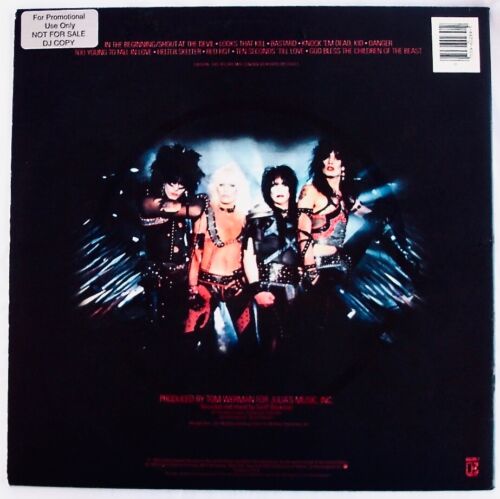 Mötley Crüe: Shout At The Devil~Rare DJ Promo Album~ELEKTRA #60289-1 Excellent! - Picture 2 of 8