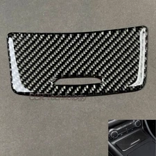 Real Carbon Fiber Front Lower Console Box Lid Trim Fits 13-19 W117 CLA250 CLA45