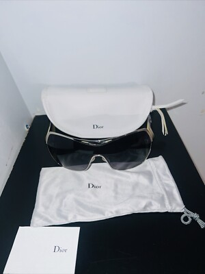 Christian Dior by John Galliano GAUCHO 2 horn / silver Sonnenbrille Rare Find