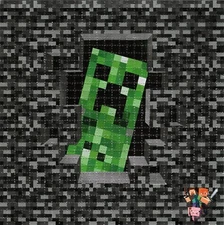 Rune Scape Pixels BLOTTER ART perforated tabs psychedelic art