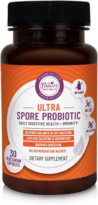 Ultra Spore Probiotic with Live Strains | Daily Soil Based Probiotic for Dige...