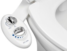 LUXE Bidet NEO 120 - Self-Cleaning Nozzle, Fresh Water Non-Electric Bidet Attach