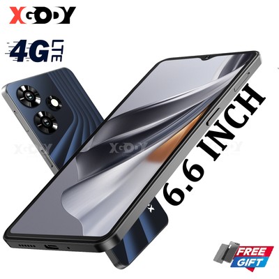 2025 6.6'' Unlocked Cell Phone Cheap Android Smartphone Dual SIM Quad Core 4G GPS
