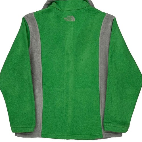 Age 10 The North Face Fleece Jacket - Medium Green Polyester - Picture 8 of 8
