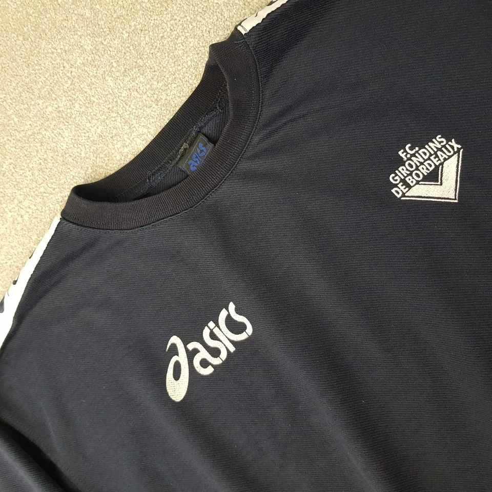 Vintage Bordeaux Mens Sweatshirt XL Jumper Asics France Zidane FC Girondins - image 2 of 4