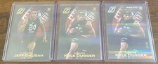 Jeff Okudah Kyle Dugger 2020 Panini Zenith Silver Artist Proof /49 Lot (3) RL01