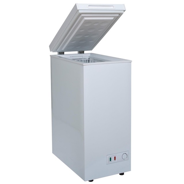 Norfrost Freestanding Slimline Compact White Chest Freezer 60l for sale