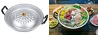 Mu Kratha/Mookata Thai Grill Topper 12" Aluminum Thai BBQ Pan Korean Style