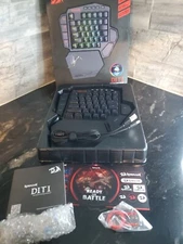 Redragon DITI K585 Mechanical 7 Macro Keys Gaming Keyboard USB25S Blu - Open Box
