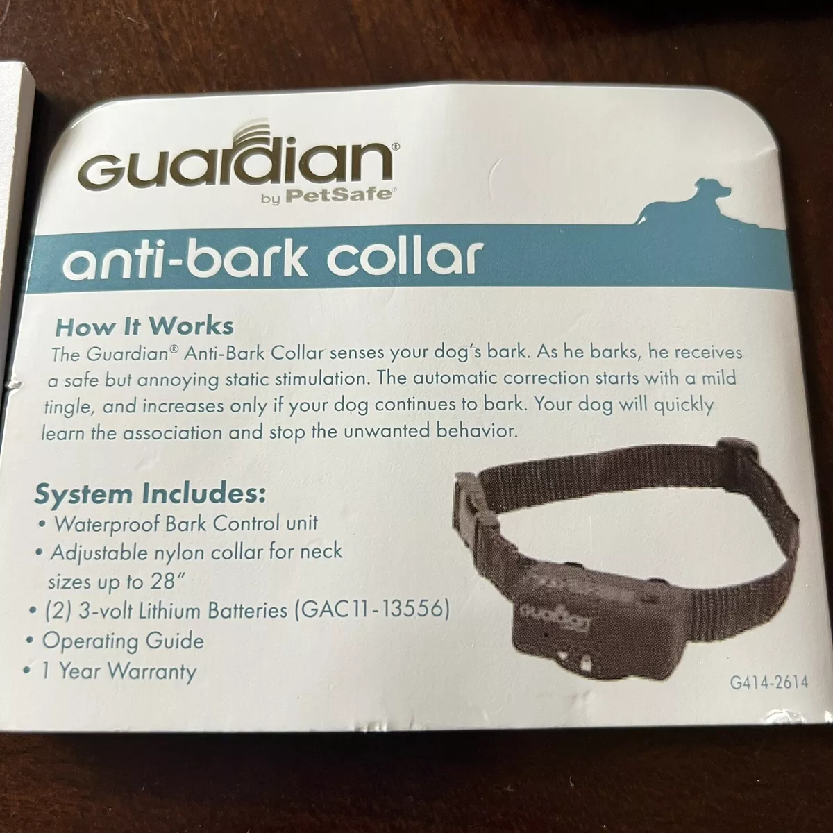 GUARDIAN by PETSAFE GBC 103 OM Dog Bark Control Collar Untested eBay