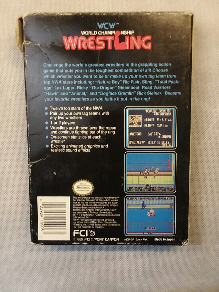 WCW World Championship Wrestling (Nintendo Entertainment System
