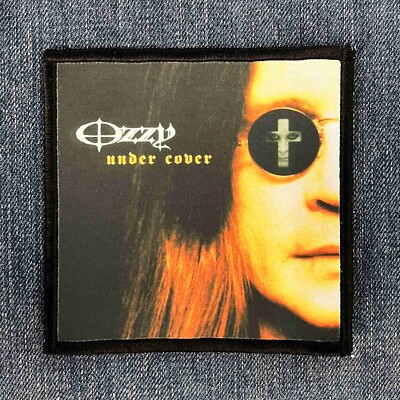 Ozzy Osbourne Under Cover Sublimated Printed Patch Heavy Metal