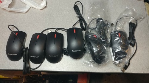 Lenovo kabelgebundene optische USB-Maus 45J4889 (Menge 6) ~!~ Neu ~!~