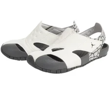 Nike Air Jordan TD Flare Strappy Sandals White/Gray CI7850-100 h