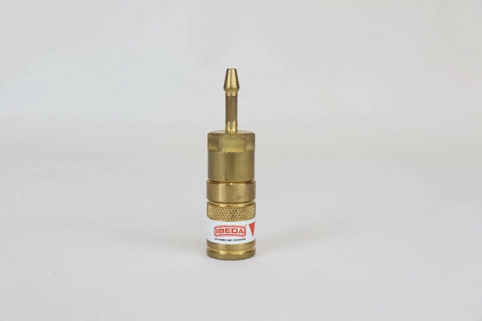 IBEDA Schnellkupplung NKT, Acetylen, 6,3 mm Tüllendurchmesser