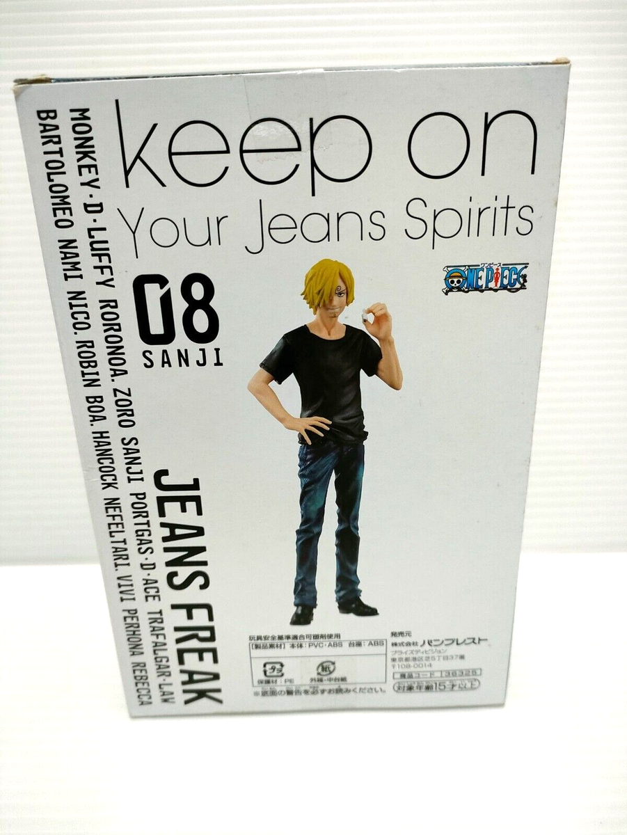 One Piece Jeans Freak Sanji Figure Prize Black Anime Manga Japan