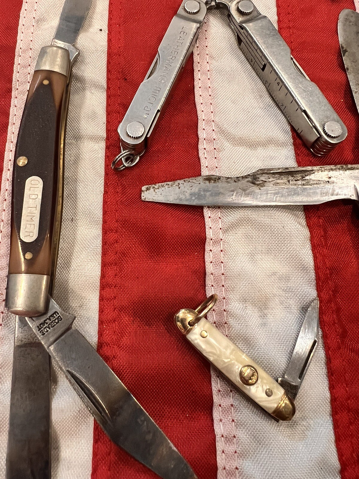 Knife Lot Llbean Buck Crkt Kamp King ————— And More eBay