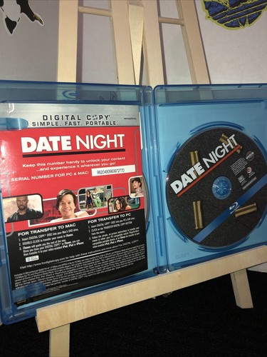 Date Night (Blu-ray, 2010, Unrated Extended Edition) Steve Carell, Tina Fey - Picture 3 of 4