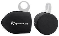 Rockville Neoprene Covers For Dual DMW807 8" Wakeboard Tower Speakers