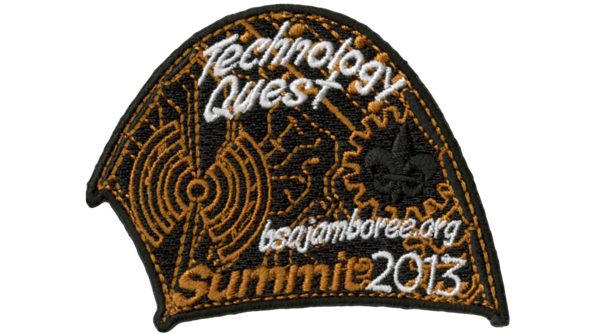BOY SCOUT 12 SET LOT SBR FIRST JAMBO TECHNOLOGY QUEST TENT PATCH EMBLEM  JAMBOREE | eBay