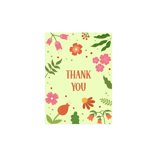 Jostens Graduation Thank You Cards - Set of 14 with Envelopes - Blank  Inside